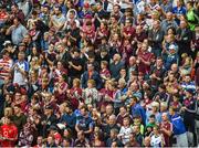 3 September 2017; Supporters from both sides stand and applause in memory of the late Tony Keady in the sixth minute during the GAA Hurling All-Ireland Senior Championship Final match between Galway and Waterford at Croke Park in Dublin. Photo by Daire Brennan/Sportsfile