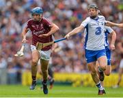 3 September 2017; Johnny Coen of Galway in action against Philip Mahony of Waterford during the GAA Hurling All-Ireland Senior Championship Final match between Galway and Waterford at Croke Park in Dublin. Photo by Sam Barnes/Sportsfile