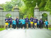 5 June 2012; The Olympic Dream Run makes it's way past the gates of Howth Castle. Howth, Co. Dublin. Photo by Sportsfile