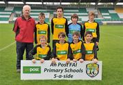 5 June 2012; The St. Mary's NS, Virginia, Co. Cavan, team. An Post FAI Primary Schools 5-a-Side All-Ireland Finals, Tallaght Stadium, Tallaght, Dublin. Picture credit: Barry Cregg / SPORTSFILE