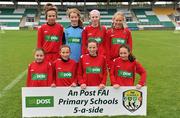 5 June 2012; The Piltown NS, Co. Waterford, team. An Post FAI Primary Schools 5-a-Side All-Ireland Finals, Tallaght Stadium, Tallaght, Dublin. Picture credit: Barry Cregg / SPORTSFILE