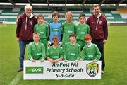 5 June 2012; The Scoil Iognaid, Co. Galway, team. An Post FAI Primary Schools 5-a-Side All-Ireland Finals, Tallaght Stadium, Tallaght, Dublin. Picture credit: Barry Cregg / SPORTSFILE