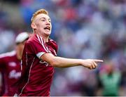3 September 2017; Donal Mannion of Galway celebrates after the Electric Ireland GAA Hurling All-Ireland Minor Championship Final match between Galway and Cork at Croke Park in Dublin. Photo by Sam Barnes/Sportsfile