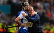 3 September 2017; Pauric Mahony of Waterford and his manager Derek McGrath dejected after the GAA Hurling All-Ireland Senior Championship Final match between Galway and Waterford at Croke Park in Dublin. Photo by Piaras Ó Mídheach/Sportsfile