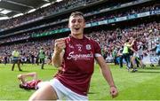 3 September 2017; Caimin Killeen of Galway celebrates after the Electric Ireland GAA Hurling All-Ireland Minor Championship Final match between Galway and Cork at Croke Park in Dublin. Photo by Piaras Ó Mídheach/Sportsfile