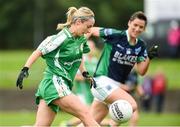 3 September 2017; Lisa Cafferkey of London in action against Fermanagh during the TG4 Ladies Football All Ireland Junior Championship Semi-Final match between Fermanagh and London at Lannleire in Dunleer, Co Louth. Photo by Matt Browne/Sportsfile