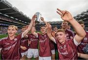 3 September 2017; Galway players celebrate following the Electric Ireland GAA Hurling All-Ireland Minor Championship Final match between Galway and Cork at Croke Park in Dublin. Photo by Stephen McCarthy/Sportsfile