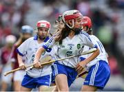 3 September 2017; Kate Feasey of Patrickswell National School, Patrickswell, Co Limerick, representing Waterford, during the INTO Cumann na mBunscol GAA Respect Exhibition Go Games at Galway v Waterford - GAA Hurling All-Ireland Senior Championship Final at Croke Park in Dublin. Photo by Sam Barnes/Sportsfile