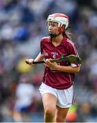 3 September 2017; Sara Ní Chormaic of Gaelscoil na Búinne, Trim, Co Meath, representing Galway, during the INTO Cumann na mBunscol GAA Respect Exhibition Go Games at Galway v Waterford - GAA Hurling All-Ireland Senior Championship Final at Croke Park in Dublin. Photo by Sam Barnes/Sportsfile