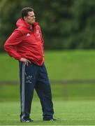 4 September 2017; Munster director of rugby Rassie Erasmus during Munster rugby squad training at the University of Limerick in Limerick. Photo by Eóin Noonan/Sportsfile