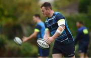 4 September 2017; Peter Dooley of Leinster during squad training at the UCD in Belfield, Dublin. Photo by David Fitzgerald/Sportsfile