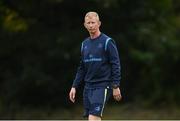 4 September 2017; Leinster head coach Leo Cullen during squad training at the UCD in Belfield, Dublin. Photo by David Fitzgerald/Sportsfile