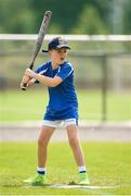 19 August 2017; Evan Mulchrone, from Breafy, Co Mayo, competes in the U13 Rounders event during day 1 of the Aldi Community Games August Festival 2017 at the National Sports Campus in Dublin. Photo by Cody Glenn/Sportsfile