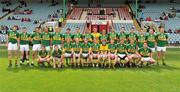 10 June 2012; The Kerry squad. Munster GAA Football Junior Championship, Semi-Final, Cork v Kerry, Pairc Ui Chaoimh, Cork. Picture credit: Brendan Moran / SPORTSFILE