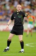 10 June 2012; Referee Barry Cassidy. Leinster GAA Football Senior Championship, Quarter-Final, Meath v Carlow, O'Connor Park, Tullamore, Co. Offaly. Picture credit: Barry Cregg / SPORTSFILE