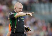 10 June 2012; Referee Barry Cassidy. Leinster GAA Football Senior Championship, Quarter-Final, Meath v Carlow, O'Connor Park, Tullamore, Co. Offaly. Picture credit: Matt Browne / SPORTSFILE