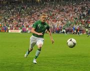 10 June 2012; Damien Duff, Republic of Ireland. EURO2012, Group C, Republic of Ireland v Croatia, Municipal Stadium Poznan, Poznan, Poland. Picture credit: David Maher / SPORTSFILE