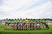 10 June 2012; The Kerry squad stand for the traditional team photograph. Munster GAA Football Junior Championship, Semi-Final, Cork v Kerry, Pairc Ui Chaoimh, Cork. Picture credit: Diarmuid Greene / SPORTSFILE