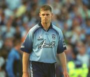 1 September 2002; Darren Magee of Dublin during the Bank of Ireland All-Ireland Senior Football Championship Semi-Final match between Armagh and Dublin at Croke Park in Dublin. Photo by Pat Murphy/Sportsfile