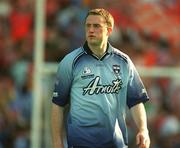 1 September 2002; Coman Goggins of Dublin during the Bank of Ireland All-Ireland Senior Football Championship Semi-Final match between Armagh and Dublin at Croke Park in Dublin. Photo by Pat Murphy/Sportsfile