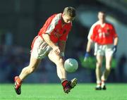 1 September 2002; Kieran McGeeney of Armagh during the Bank of Ireland All-Ireland Senior Football Championship Semi-Final match between Armagh and Dublin at Croke Park in Dublin. Photo by Damien Eagers/Sportsfile