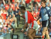 1 September 2002; Paddy McKeever of Armagh during the Bank of Ireland All-Ireland Senior Football Championship Semi-Final match between Armagh and Dublin at Croke Park in Dublin. Photo by Pat Murphy/Sportsfile