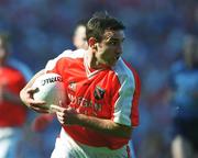 1 September 2002; Enda McNulty of Armagh during the Bank of Ireland All-Ireland Senior Football Championship Semi-Final match between Armagh and Dublin at Croke Park in Dublin. Photo by Damien Eagers/Sportsfile