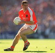 1 September 2002; Diarmaid Marsden of Armagh during the Bank of Ireland All-Ireland Senior Football Championship Semi-Final match between Armagh and Dublin at Croke Park in Dublin. Photo by Ray McManus/Sportsfile