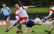 7 September 2002; Michael Anderson of Tyrone during the All-Ireland U21 Football Semi-Final match between Dublin and Tyrone at Breffni Park in Cavan. Photo by Damien Eagers/Sportsfile