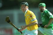 25 August 2002; Patrick Martin of Antrim during the All-Ireland U21 Hurling Championship Semi-Final match between Antrim and Limerick at Parnell Park in Dublin. Photo by Aoife Rice/Sportsfile