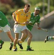 25 August 2002; Sean Campbell of Antrim during the All-Ireland U21 Hurling Championship Semi-Final match between Antrim and Limerick at Parnell Park in Dublin. Photo by Aoife Rice/Sportsfile