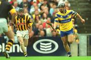 8 September 2002; Tony Carmody of Clare during the Guinness All-Ireland Senior Hurling Championship Final match between Kilkenny and Clare at Croke Park in Dublin. Photo by Brian Lawless/Sportsfile