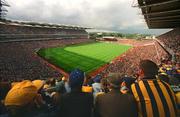8 September 2002; A general view of Croke Park looking towards the Hogan Stand during the Guinness All-Ireland Senior Hurling Championship Final match between Kilkenny and Clare at Croke Park in Dublin. Photo by Brendan Moran/Sportsfile