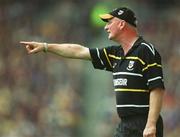 8 September 2002; Kilkenny manager Brian Cody during the Guinness All-Ireland Senior Hurling Championship Final match between Kilkenny and Clare at Croke Park in Dublin. Photo by Brian Lawless/Sportsfile