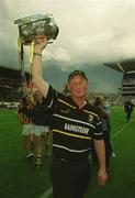 8 September 2002; Kilkenny manager Brian Cody with the Liam MacCarthy cup following the Guinness All-Ireland Senior Hurling Championship Final match between Kilkenny and Clare at Croke Park in Dublin. Photo by Brendan Moran/Sportsfile