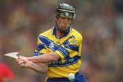 8 September 2002; Niall Gilligan of Clare during the Guinness All-Ireland Senior Hurling Championship Final match between Kilkenny and Clare at Croke Park in Dublin. Photo by Ray McManus/Sportsfile