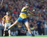8 September 2002; Tony Carmody of Clare during the Guinness All-Ireland Senior Hurling Championship Final match between Kilkenny and Clare at Croke Park in Dublin. Photo by Damien Eagers/Sportsfile