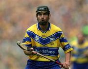 8 September 2002; David Forde of Clare during the Guinness All-Ireland Senior Hurling Championship Final match between Kilkenny and Clare at Croke Park in Dublin. Photo by Damien Eagers/Sportsfile