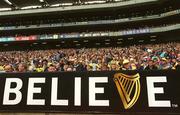 8 September 2002; Supporters during the Guinness All-Ireland Senior Hurling Championship Final match between Kilkenny and Clare at Croke Park in Dublin. Photo by Damien Eagers/Sportsfile