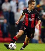 30 August 2002; Kevin Hunt of Bohemians during the eircom League Premier Division match between Bohemians and Cork City at Dalymount Park in Dublin. Photo by David Maher/Sportsfile