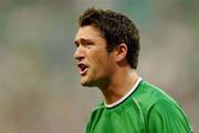 7 September 2002; Robbie Keane of Republic of Ireland during the UEFA European Championship 2004 Qualifier Group 10 match between Russia and Republic of Ireland at the Lokomotiv Moscow Stadium in Moscow, Russia. Photo by David Maher/Sportsfile