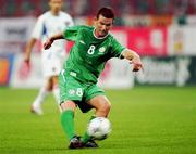 7 September 2002; Mark Kinsella of Republic of Ireland during the UEFA European Championship 2004 Qualifier Group 10 match between Russia and Republic of Ireland at the Lokomotiv Moscow Stadium in Moscow, Russia. Photo by David Maher/Sportsfile