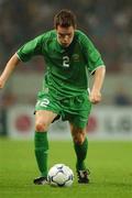 7 September 2002; Steve Finnan of Republic of Ireland during the UEFA European Championship 2004 Qualifier Group 10 match between Russia and Republic of Ireland at the Lokomotiv Moscow Stadium in Moscow, Russia. Photo by David Maher/Sportsfile