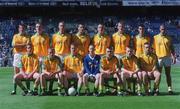 25 August 2002; The Meath team prior to the All-Ireland Minor Football Championship Semi-Final match between Meath and Kerry at Croke Park in Dublin. Photo by Brian Lawless/Sportsfile