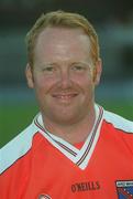 11 September 2002; Brendan Tierney during an Armagh football squad portrait session at Athletic Grounds in Armagh. Photo by Damien Eagers/Sportsfile