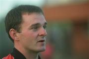 11 September 2002; Aidan O'Rourke during an Armagh football press night at the Athletic Grounds in Armagh, prior to the All-Ireland football final against Kerry. Photo by Damien Eagers/Sportsfile