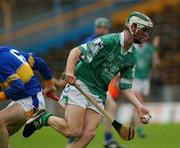 8 August 2002; James O'Brien of Limerick during the Munster U21 Hurling Championship Final match between Tipperary and Limerick at Semple Stadium in Thurles, Tipperary. Photo by Damien Eagers/Sportsfile