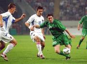 7 September 2002; Robbie Keane of Republic of Ireland during the UEFA European Championship 2004 Qualifier Group 10 match between Russia and Republic of Ireland at the Lokomotiv Moscow Stadium in Moscow, Russia. Photo by David Maher/Sportsfile