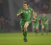 7 September 2002; Kevin Kilbane of Republic of Ireland during the UEFA European Championship 2004 Qualifier Group 10 match between Russia and Republic of Ireland at the Lokomotiv Moscow Stadium in Moscow, Russia. Photo by Brendan Moran/Sportsfile