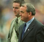 8 September 2002; Former Kilkenny hurler and Leinster council official Nickey Brennan prior to the Guinness All-Ireland Senior Hurling Championship Final match between Kilkenny and Clare at Croke Park in Dublin. Photo by Ray McManus/Sportsfile